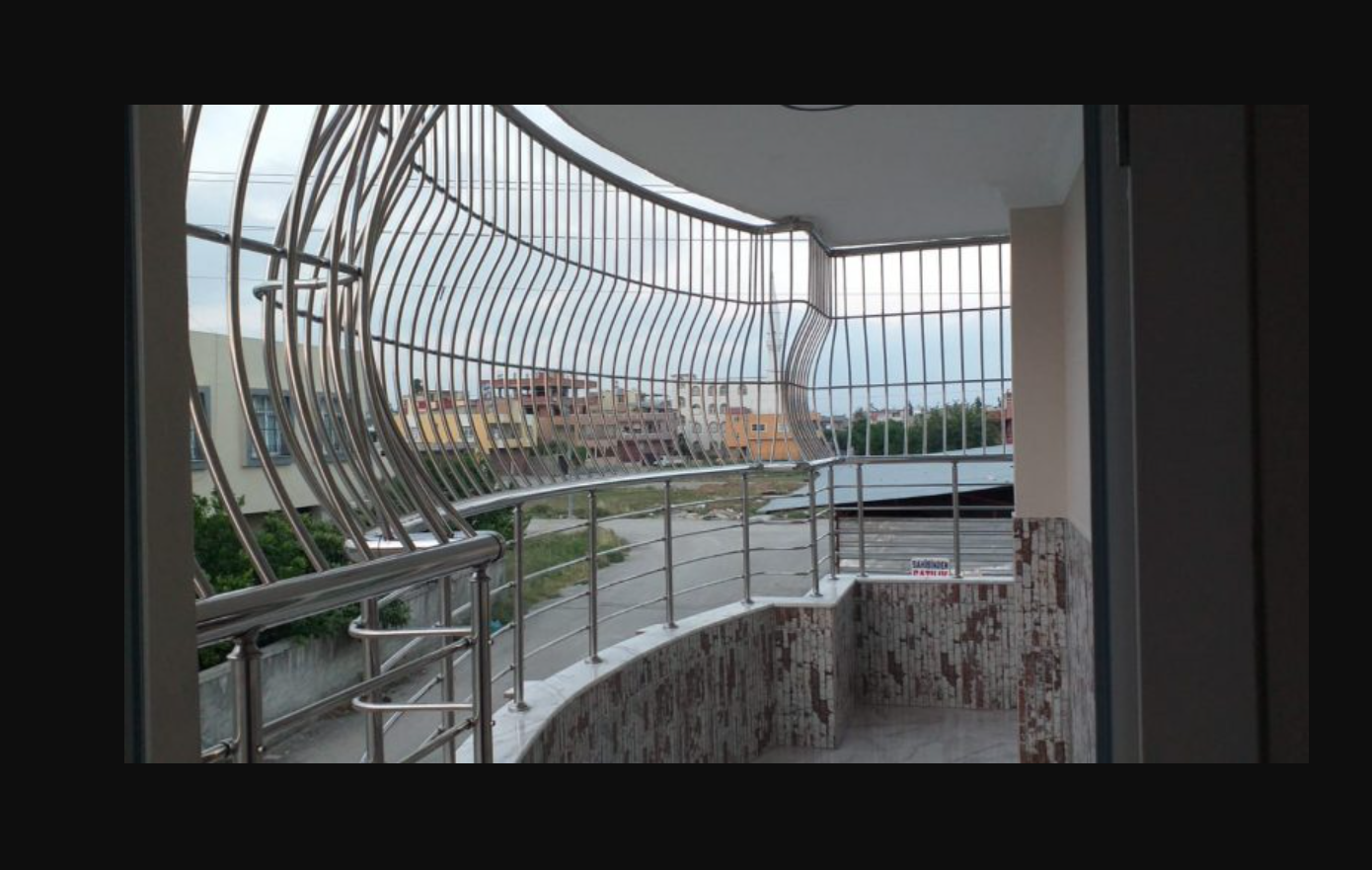 krom paslanmaz pencere demir korkuluk